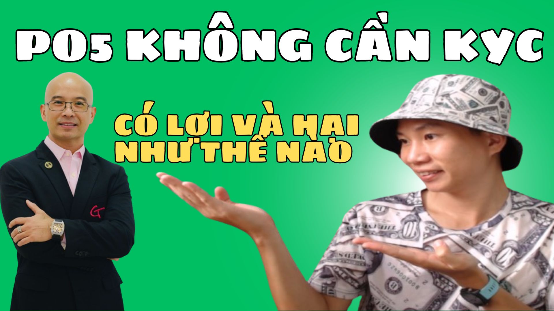 Đăng ký kiếm tiền cùng PO5 không phải xác minh danh tính (KYC)